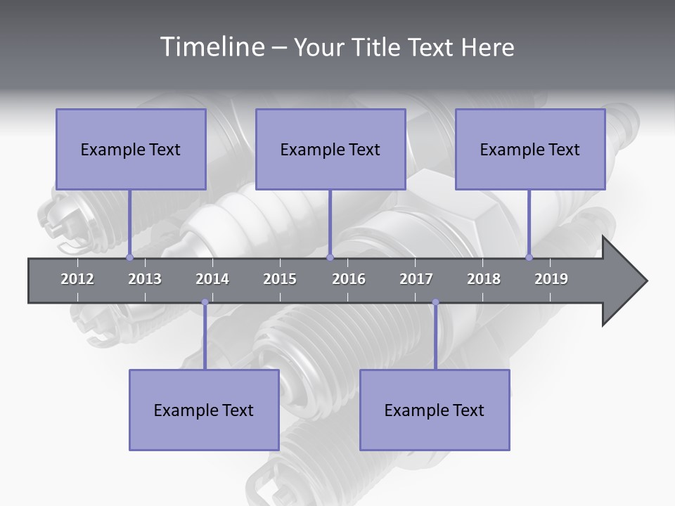 Car Steel Spare PowerPoint Template