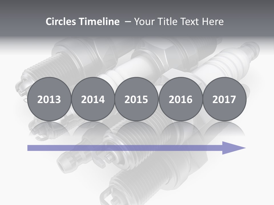 Car Steel Spare PowerPoint Template