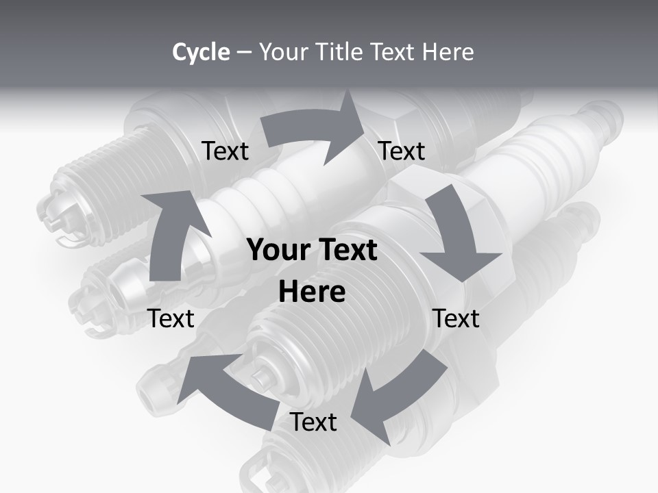 Car Steel Spare PowerPoint Template