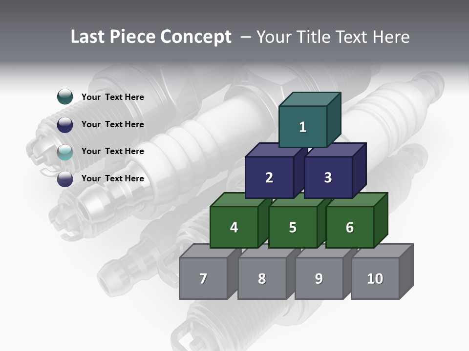 Car Steel Spare PowerPoint Template