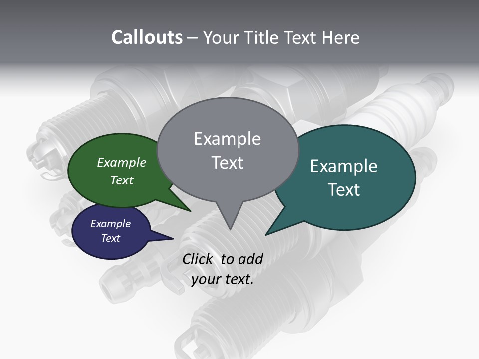 Car Steel Spare PowerPoint Template