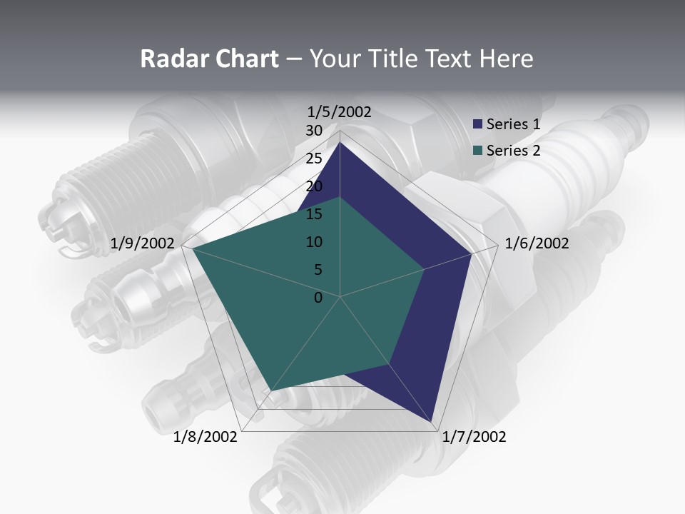Car Steel Spare PowerPoint Template