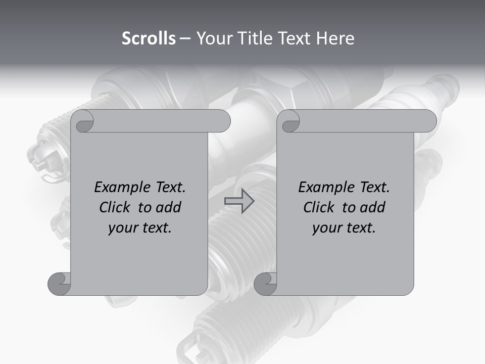 Car Steel Spare PowerPoint Template