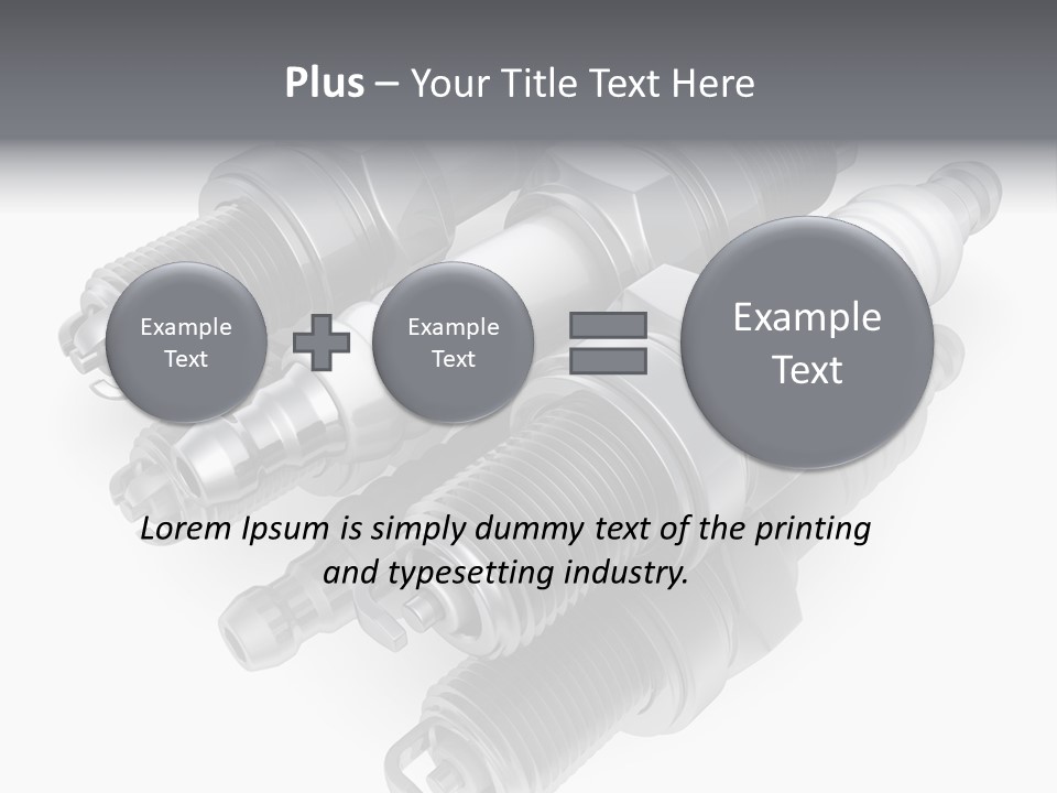 Car Steel Spare PowerPoint Template