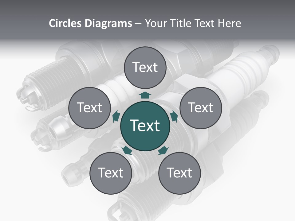 Car Steel Spare PowerPoint Template