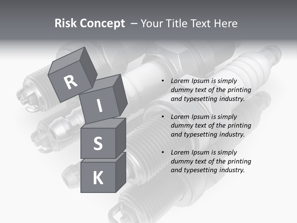 Car Steel Spare PowerPoint Template