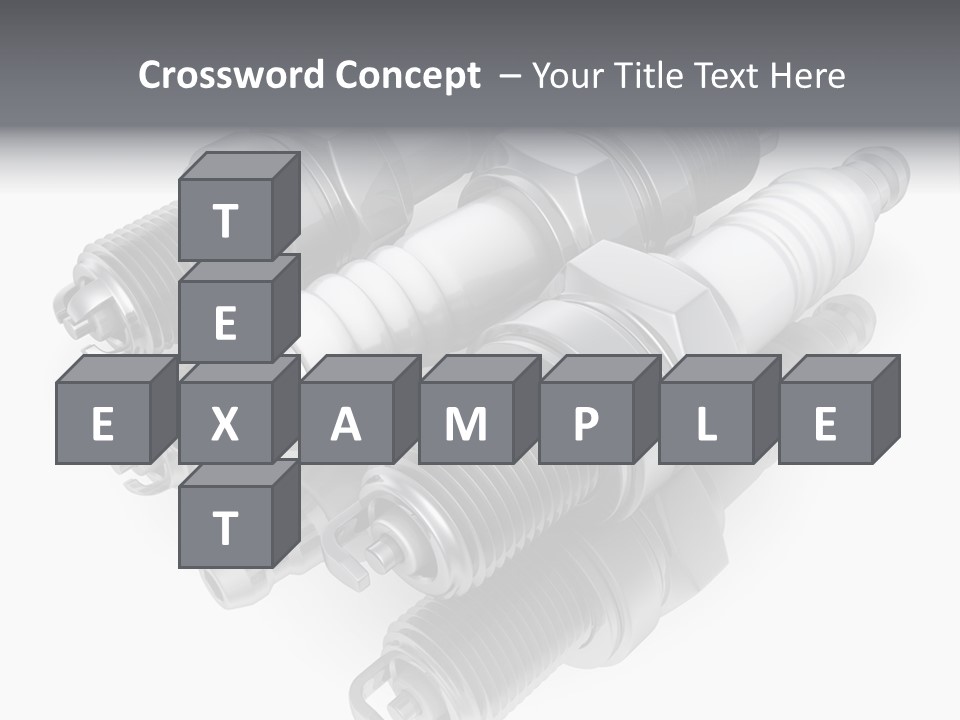 Car Steel Spare PowerPoint Template