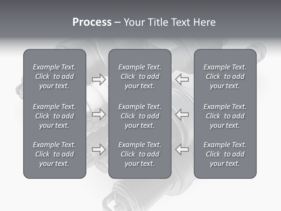 Car Steel Spare PowerPoint Template