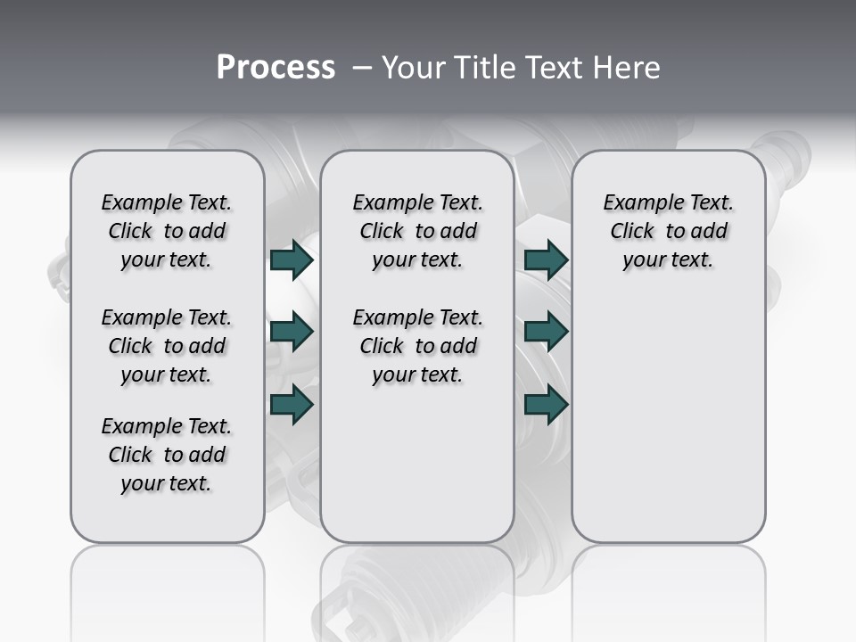 Car Steel Spare PowerPoint Template