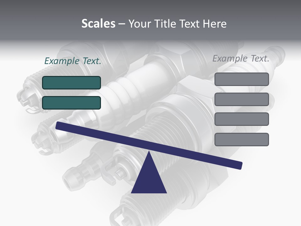 Car Steel Spare PowerPoint Template
