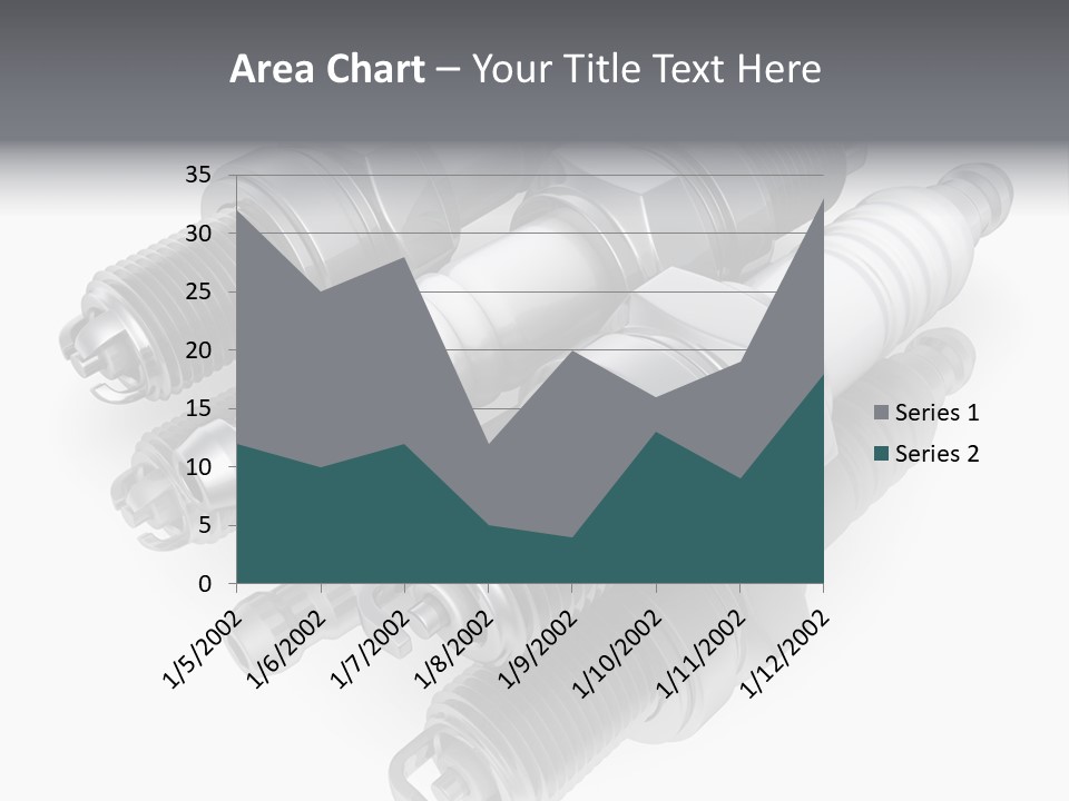 Car Steel Spare PowerPoint Template