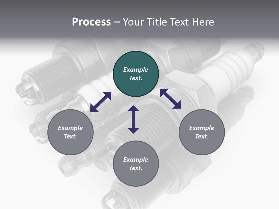 Car Steel Spare PowerPoint Template