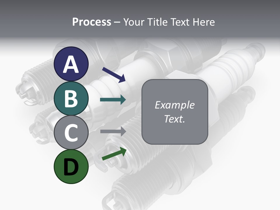 Car Steel Spare PowerPoint Template