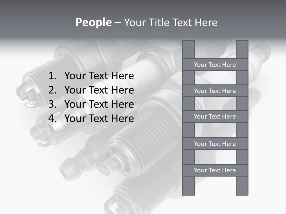Car Steel Spare PowerPoint Template