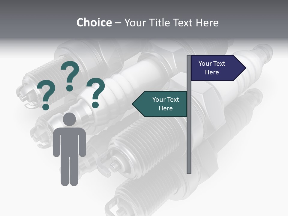 Car Steel Spare PowerPoint Template