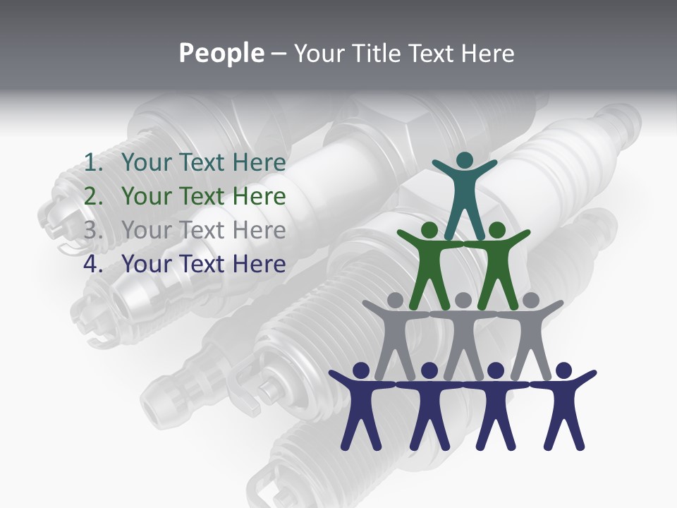 Car Steel Spare PowerPoint Template