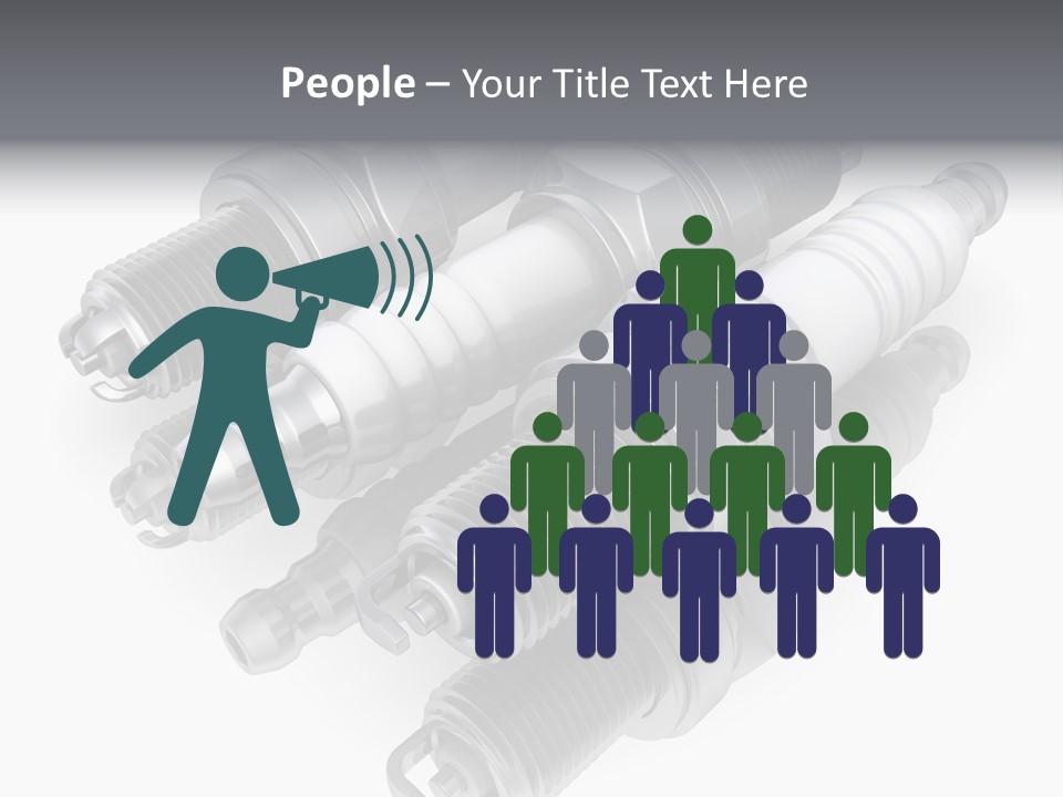 Car Steel Spare PowerPoint Template