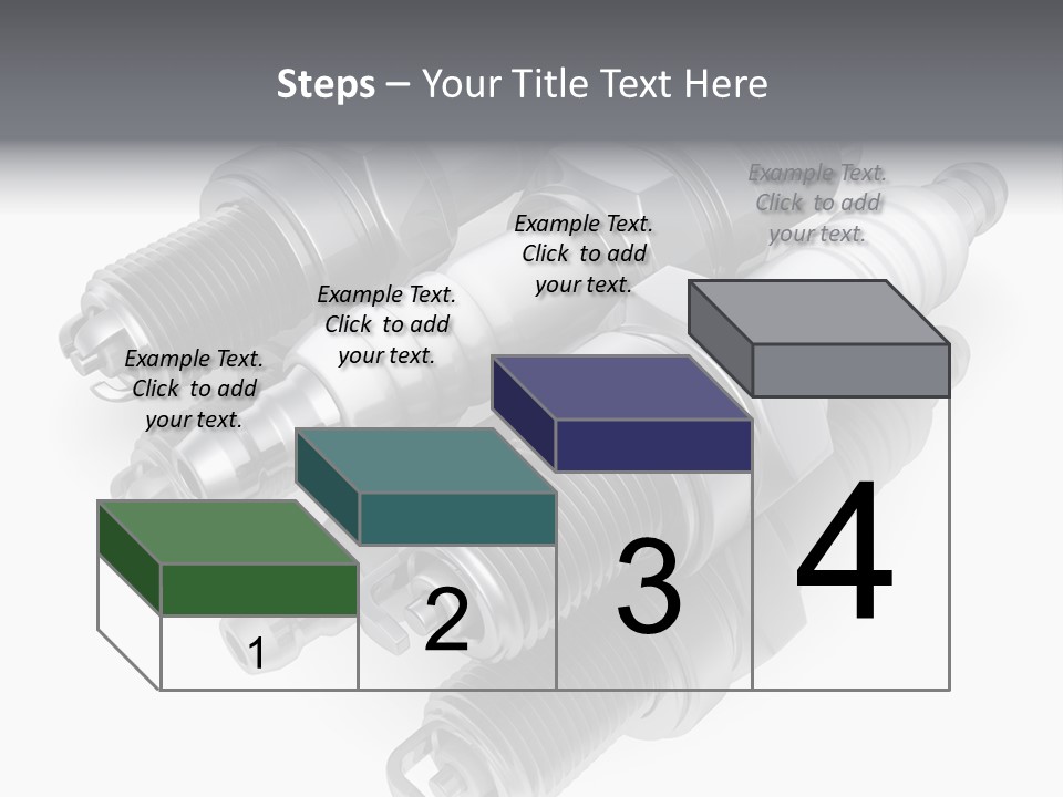 Car Steel Spare PowerPoint Template