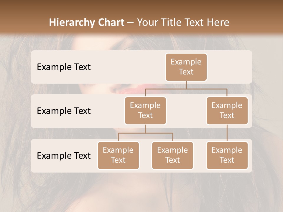 Caucasian Hot Youth PowerPoint Template