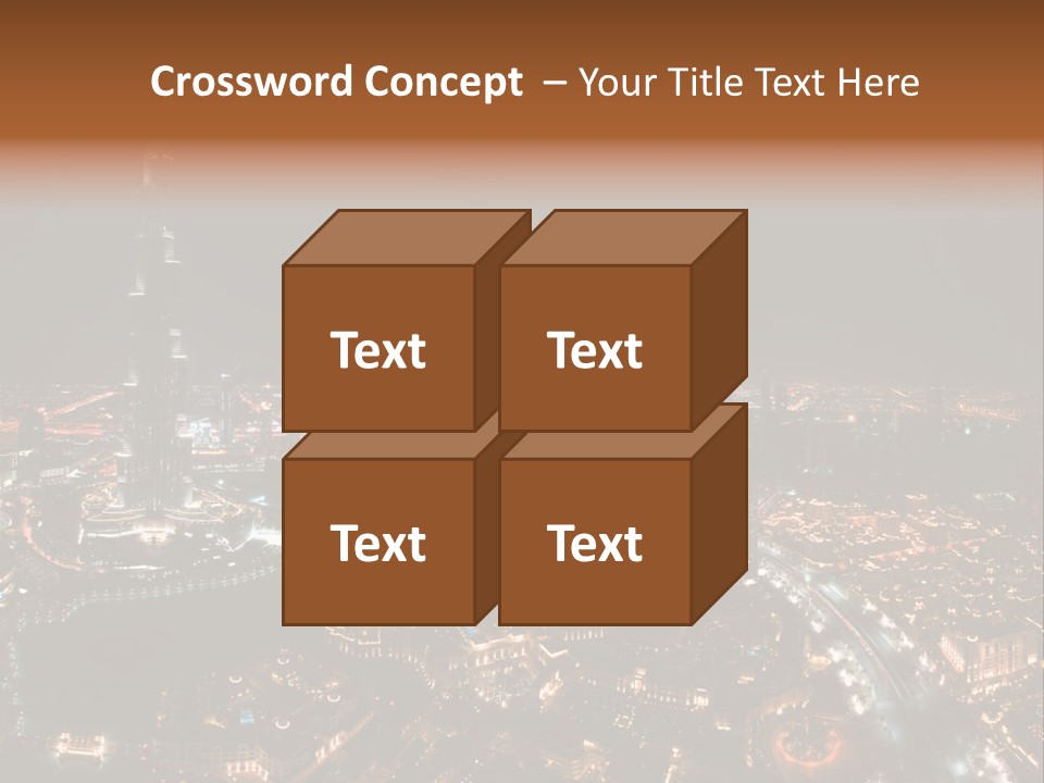 Development Skyline City PowerPoint Template