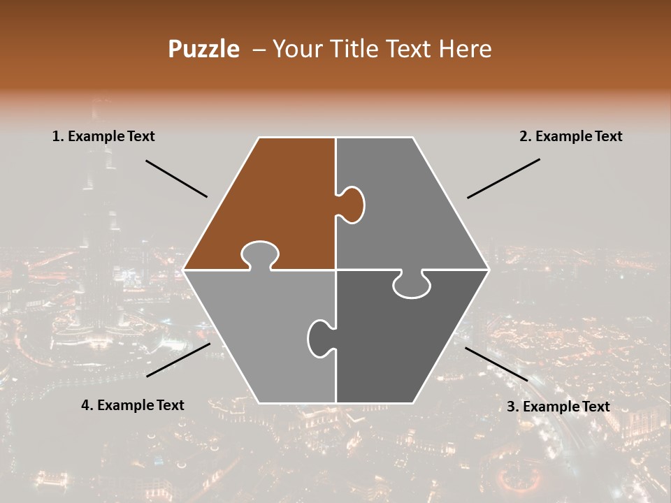 Development Skyline City PowerPoint Template