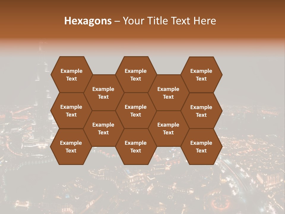 Development Skyline City PowerPoint Template