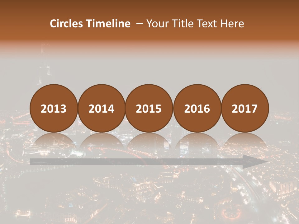 Development Skyline City PowerPoint Template