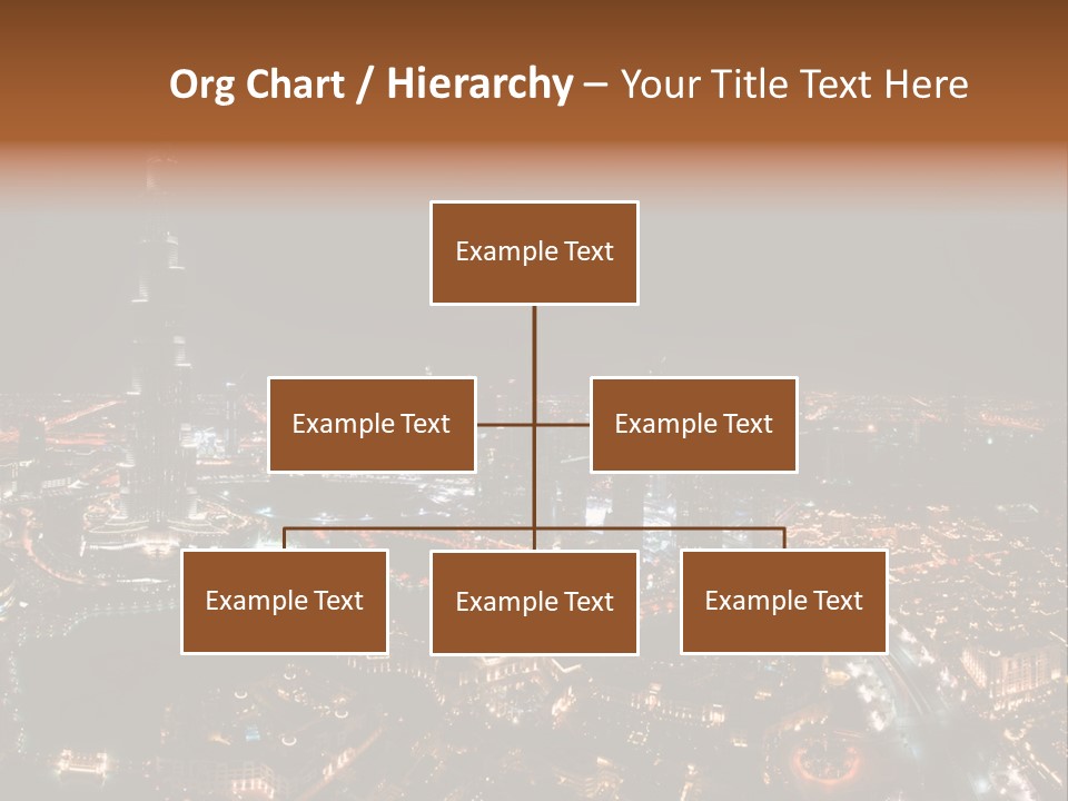 Development Skyline City PowerPoint Template