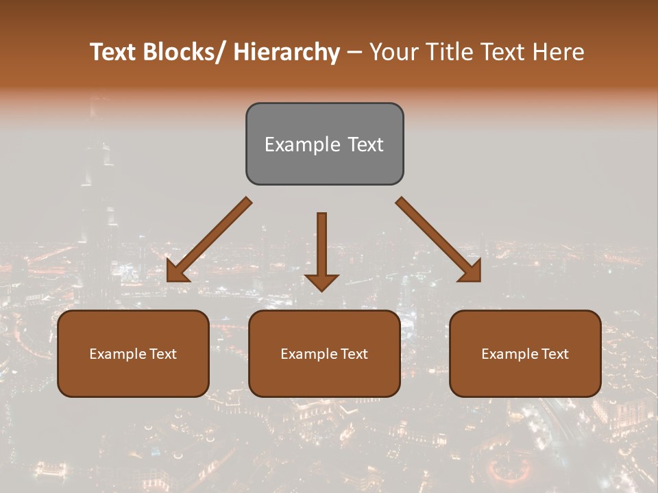 Development Skyline City PowerPoint Template