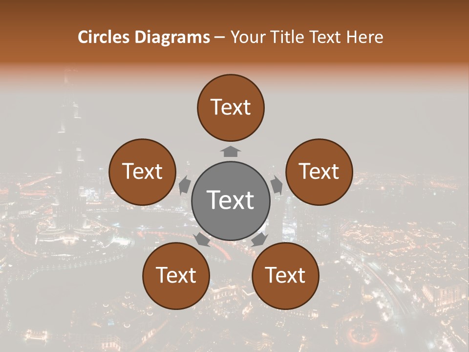 Development Skyline City PowerPoint Template