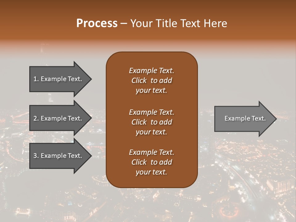 Development Skyline City PowerPoint Template