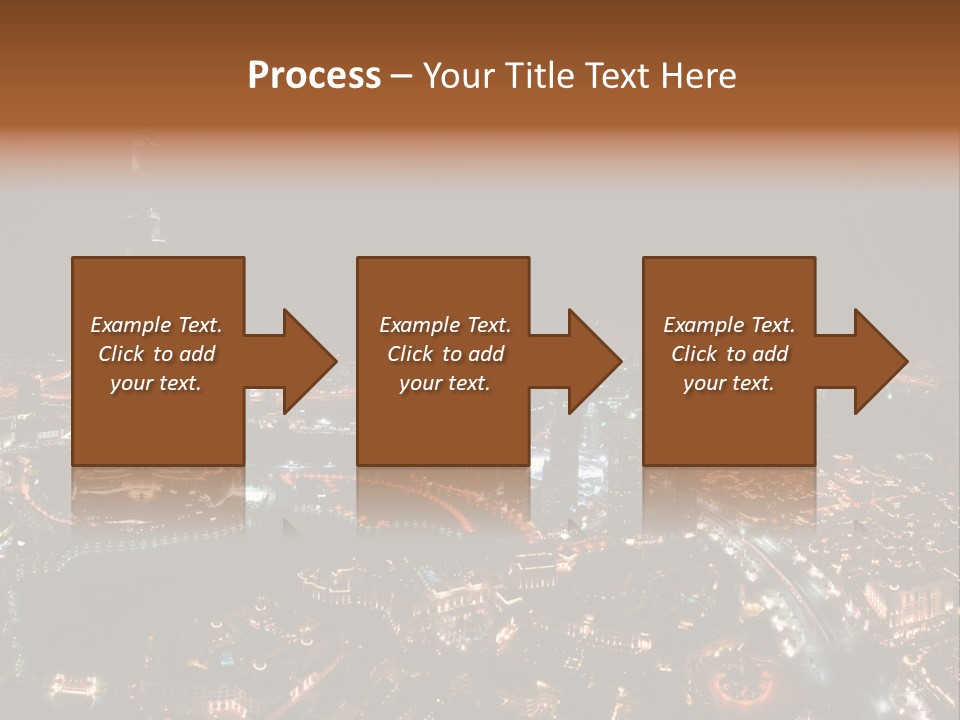 Development Skyline City PowerPoint Template