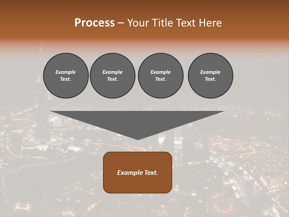 Development Skyline City PowerPoint Template