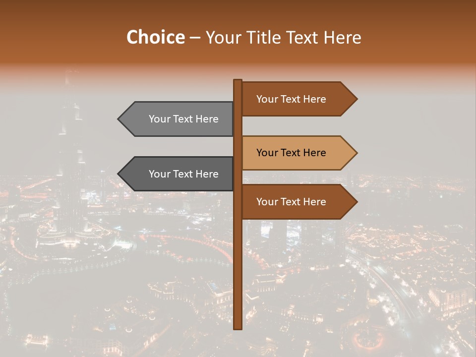 Development Skyline City PowerPoint Template