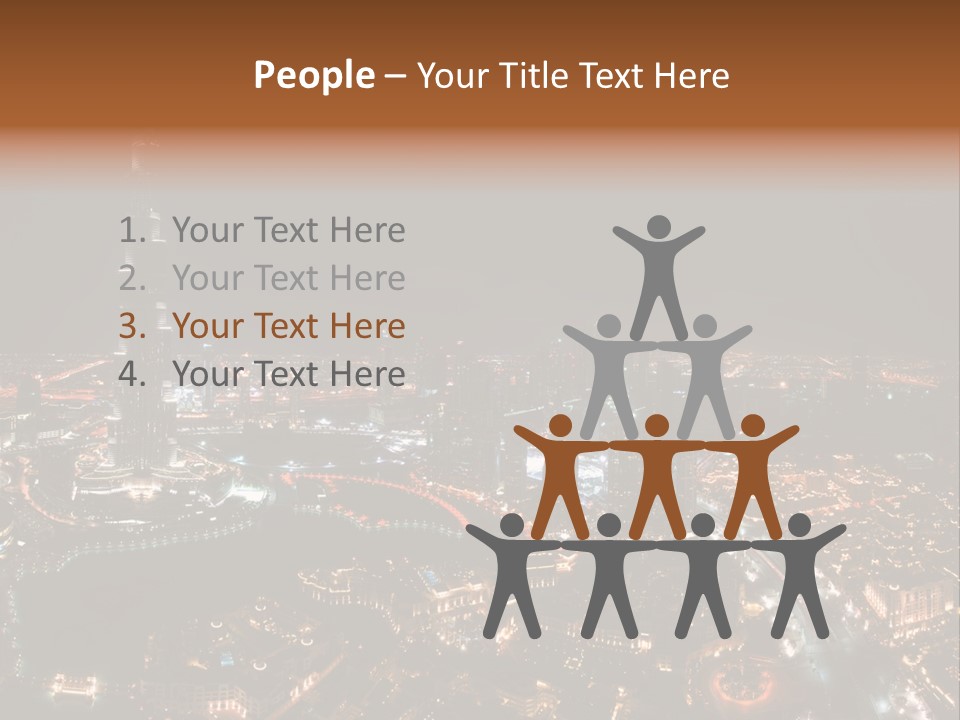 Development Skyline City PowerPoint Template