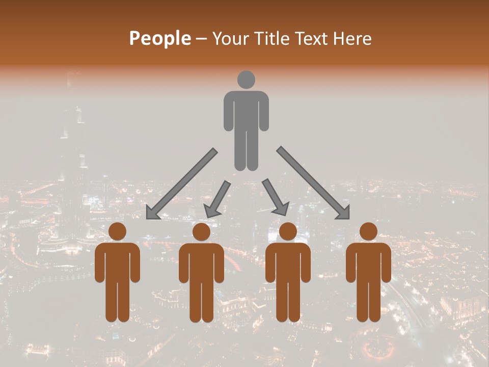 Development Skyline City PowerPoint Template