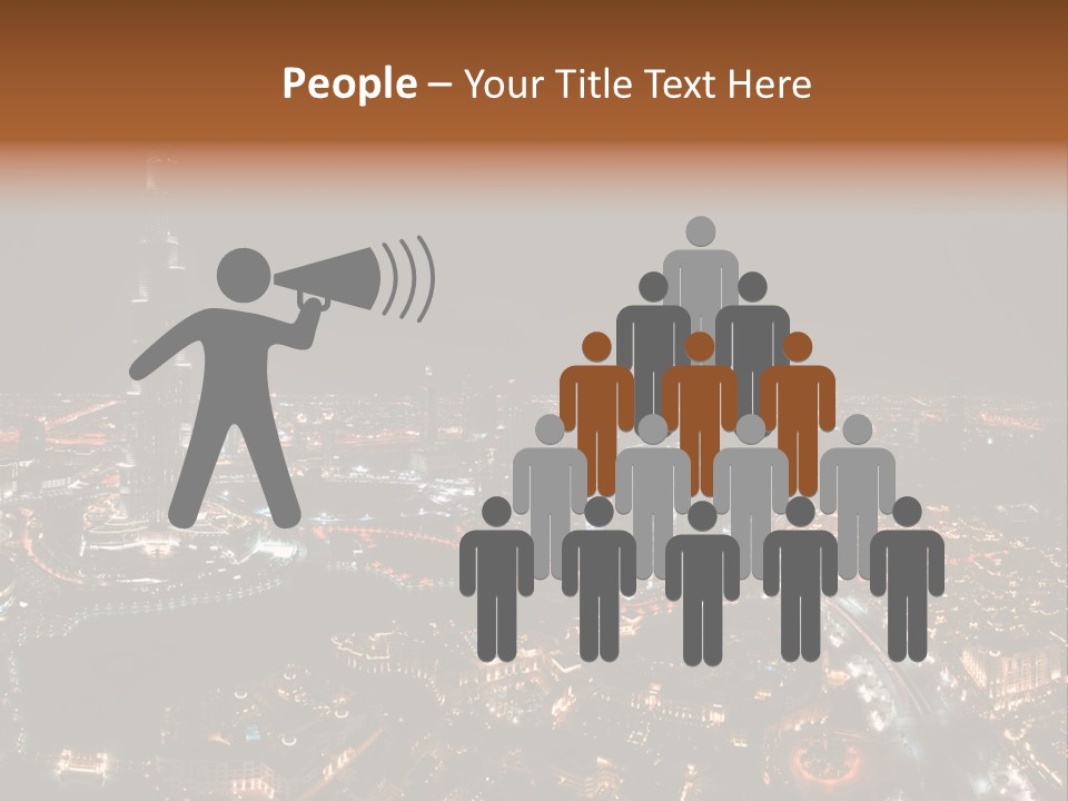 Development Skyline City PowerPoint Template