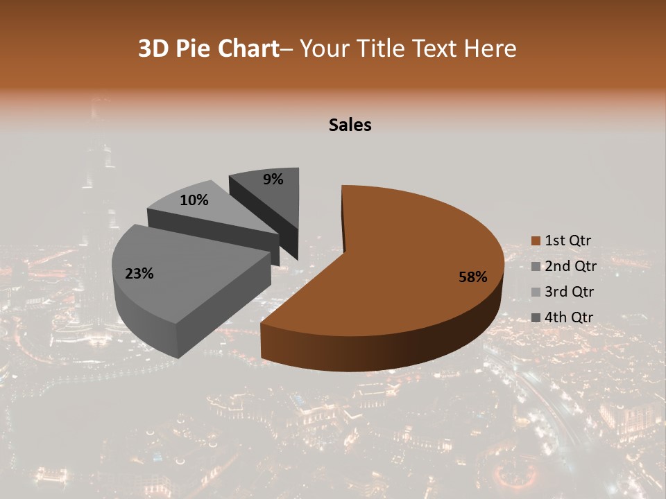 Development Skyline City PowerPoint Template