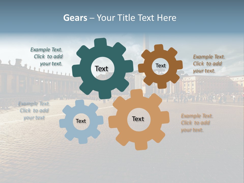 Ancient Church Roma PowerPoint Template