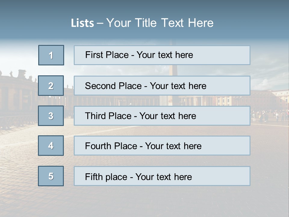 Ancient Church Roma PowerPoint Template