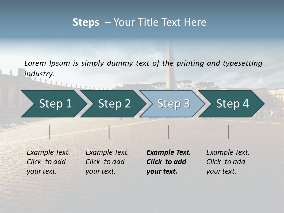 Ancient Church Roma PowerPoint Template