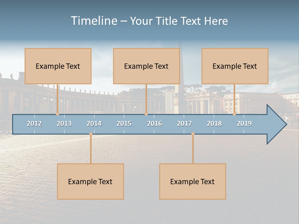 Ancient Church Roma PowerPoint Template