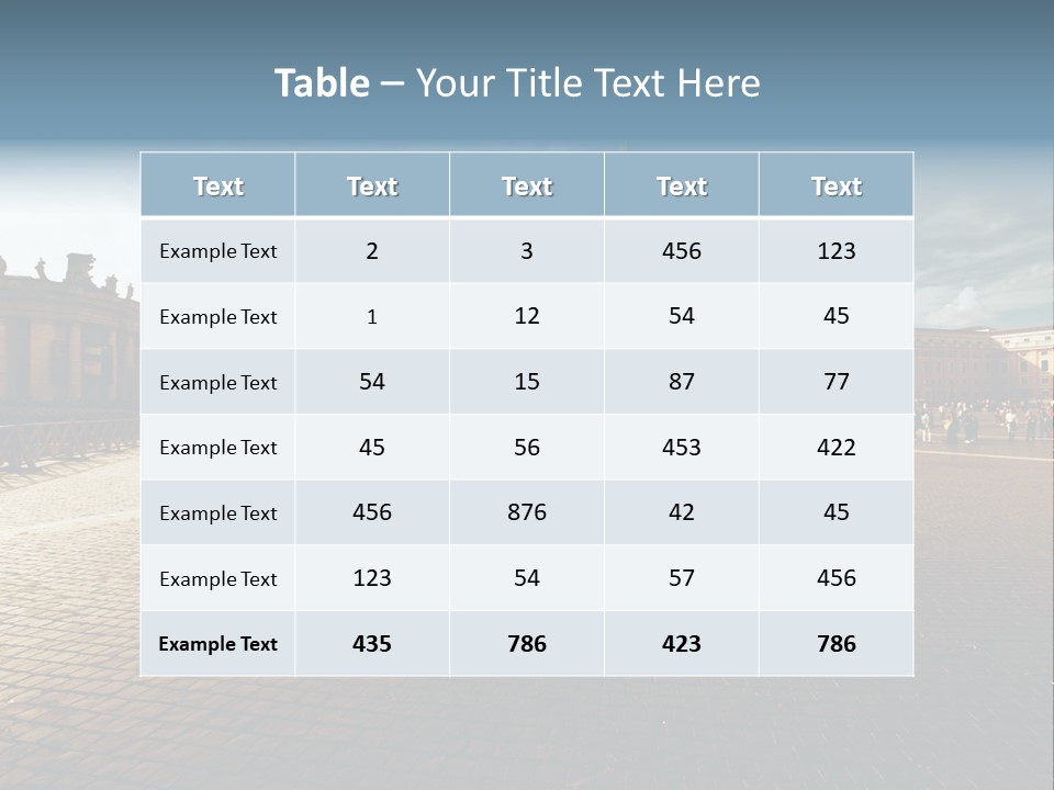 Ancient Church Roma PowerPoint Template