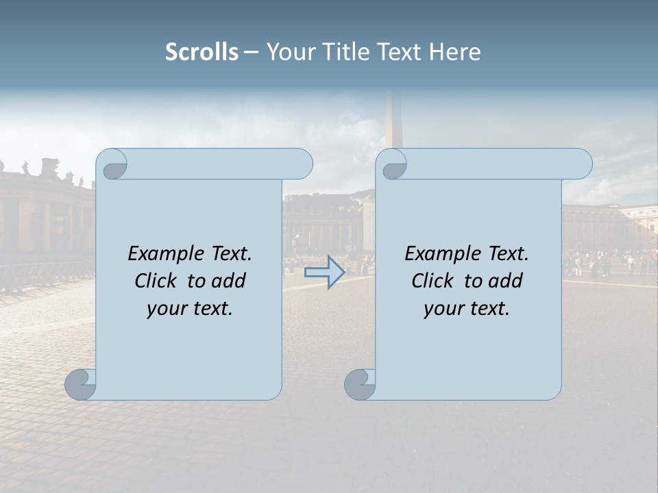 Ancient Church Roma PowerPoint Template