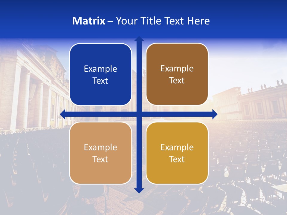 Sunny Landmark Exterior PowerPoint Template
