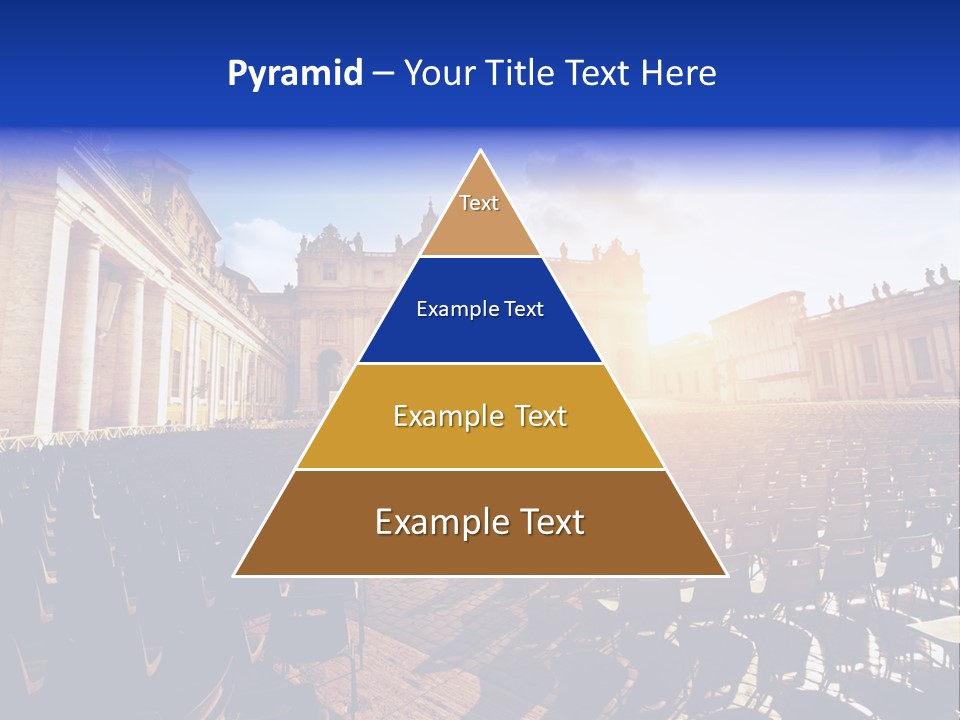 Sunny Landmark Exterior PowerPoint Template