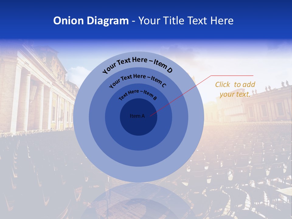 Sunny Landmark Exterior PowerPoint Template