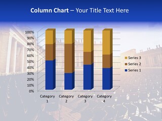 Sunny Landmark Exterior PowerPoint Template