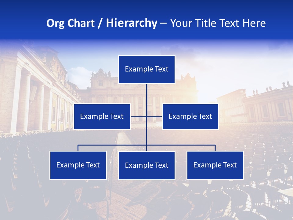 Sunny Landmark Exterior PowerPoint Template