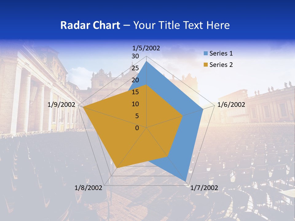 Sunny Landmark Exterior PowerPoint Template